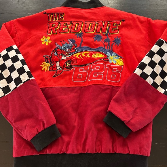 Red Stitch Racing Jacket - Picture 2 of 2